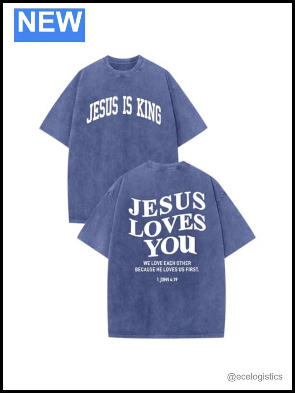 Mens Christian Faith Jesus Tee Oversized Acid Wash Cotton Graphic Shirt Bible